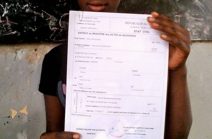 extrait de naissance a matam et ranerou a la une 1100x719 - Senenews - Actualité au Sénégal, Politique, Économie, Sport